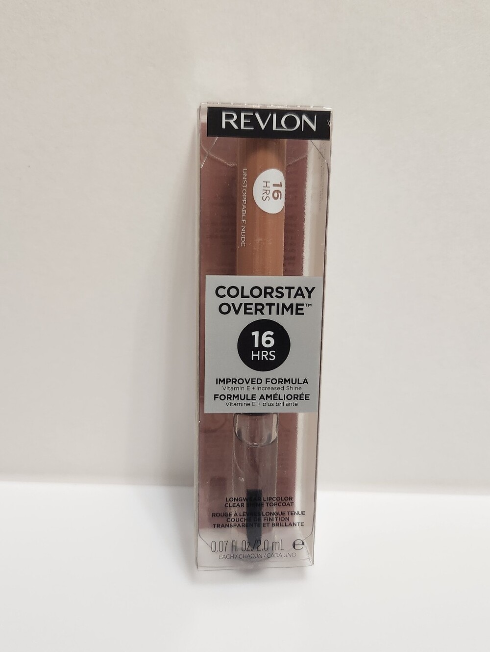 #540 Unstoppable Nude Revlon ColorStay Overtime Longwearing Gloss Lipstick